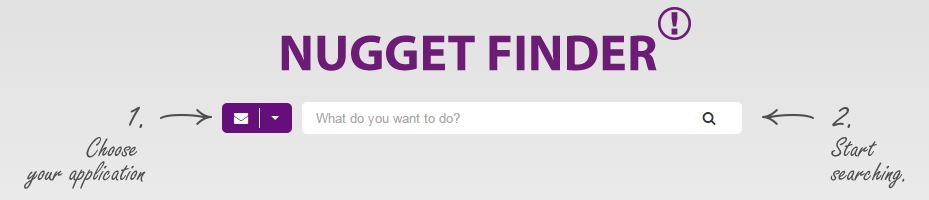 office nugget finder search